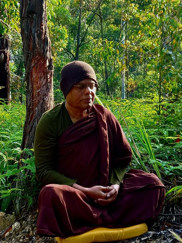 Upali thero meditate