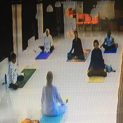 practice in meditation hall