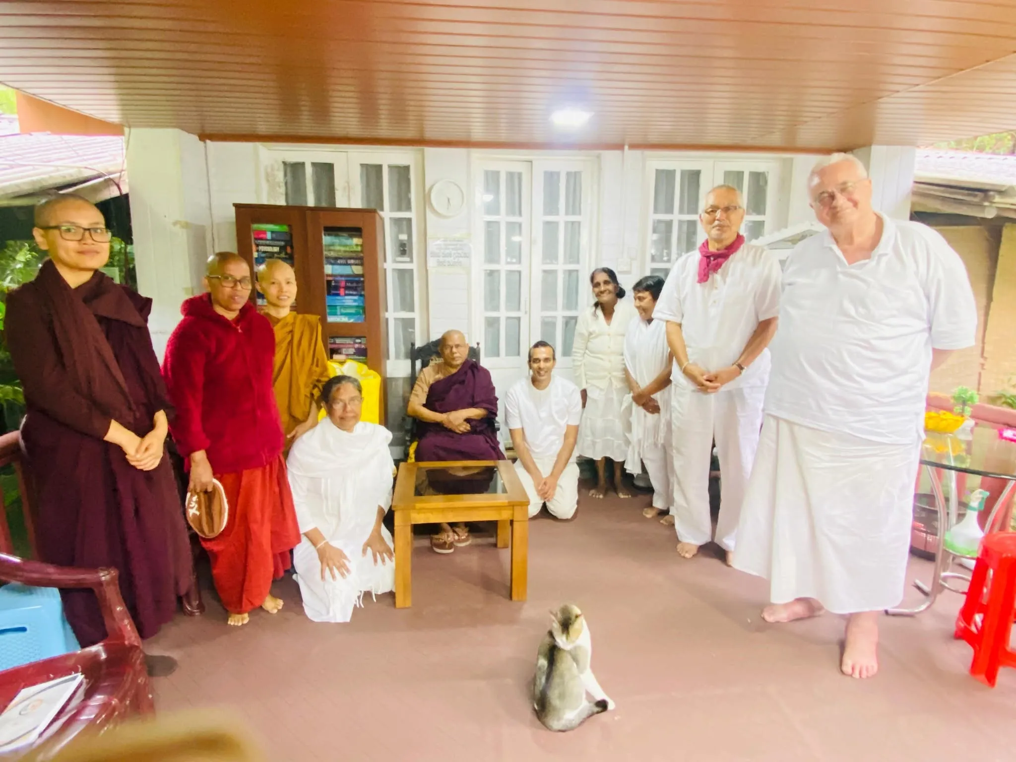 Foreign Vipassana Yogis