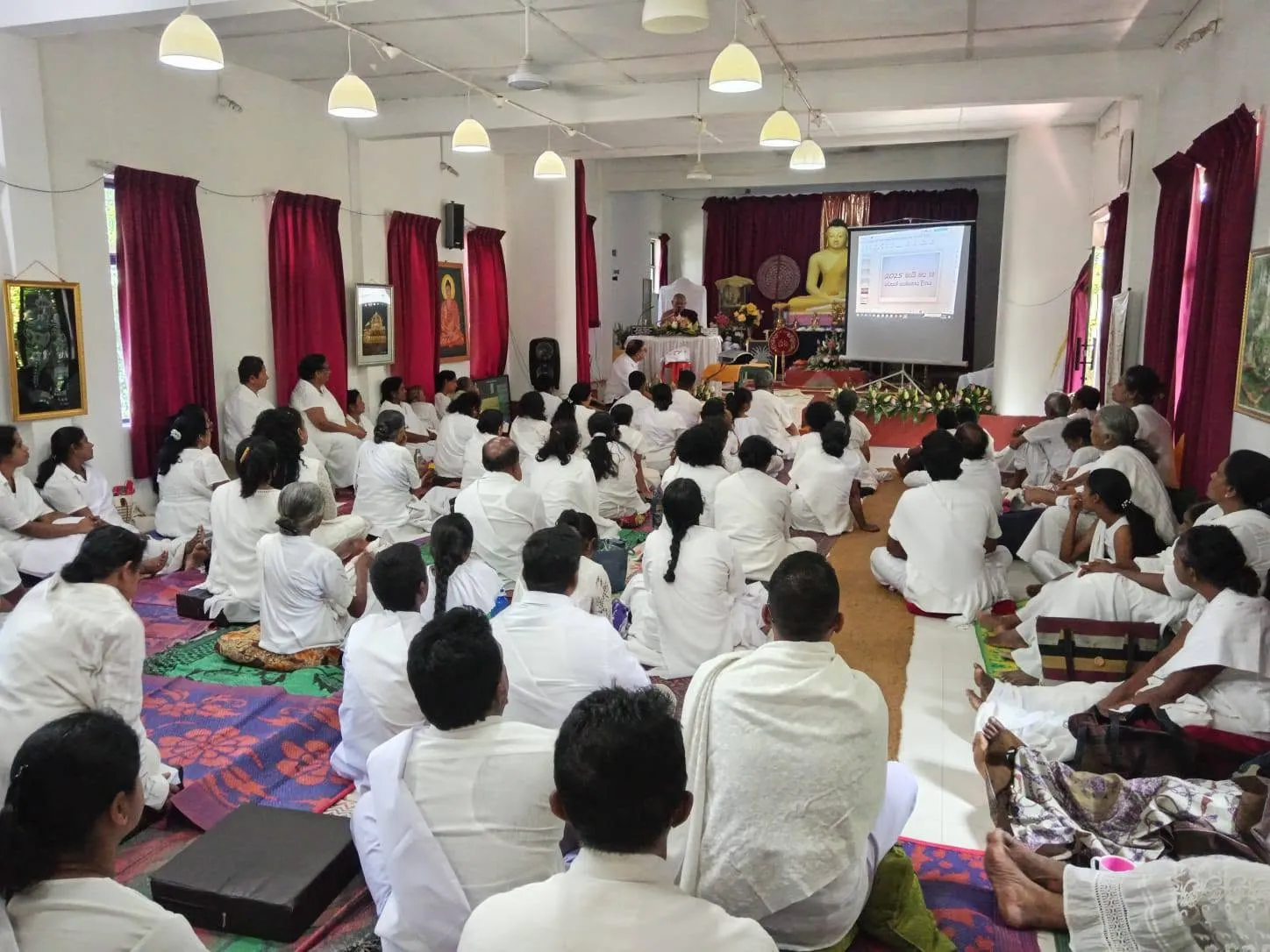 Poya Day meditation program